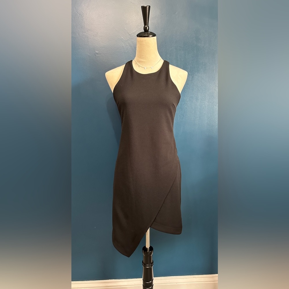 LEITH Nordstrom Bodycon Mini Asymmetrical Cocktail Party Dress EUC Size Small